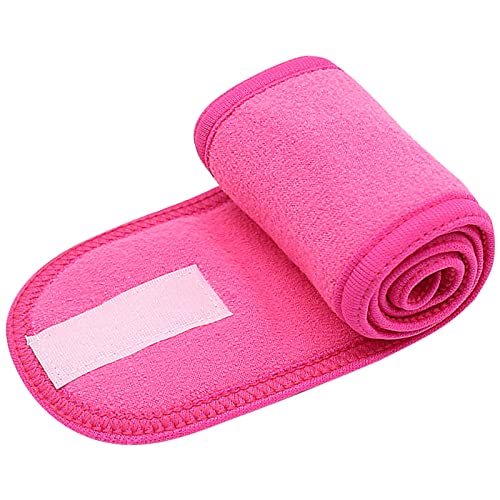 kopfbedeckung Damen Hüte Herren Mützen Caps Damen Stirnbänder Workout Yoga Übung Stirnbänder für Damenhaar Schweißableitende rutschfeste Haarbänder Sommer Haarschmuck Laufweste (Hot Pink, One Size) von Generisch