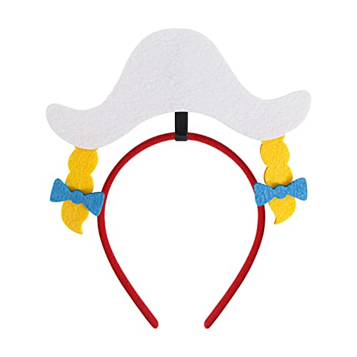 kopfbedeckung Damen Hüte Herren Mützen Caps Feiertags-Stirnbänder, süße Oktoberfest-Hutaufsätze, toller Spaß, Oktoberfest, Feiertagsthemen, Weihnachtsfeier, Fotostand Stirnband Jungen (P, One Size) von Generisch