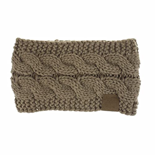 kopfbedeckung Damen Hüte Herren Mützen Caps Haarband Wollgarn Buntes Punktgarn Acrylgarn Damen Stirnband Haarschmuck Damen Winter Warm Stirnband Skifahren Strickmütze Stirnband (R, One Size) von Generisch