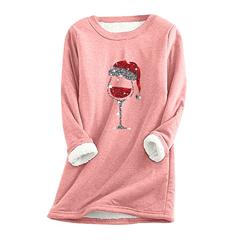 kuschel pyjama damen,hoodies damen,flauschige jacke damen,opus pullover damen,damen hoodie,damen sweatshirt gefütterter,pullover gefüttert damen,damenpullover,fleece pullover damen warm,fleece pulli d von Generisch