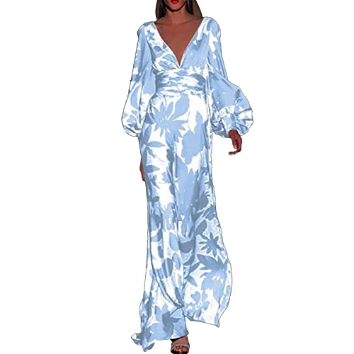 maxikleid a Linie Curvy Sommerkleid Damen kurz a Linie Sommerkleid festlich grün Strandkleid Netz Sommerkleid Maxi Damen lang bunt Strandkleidung Damen Sommer von Generisch