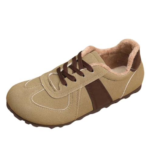 schlupfstiefel damen winter Winterstiefel Damen Wasserdicht Mit Zipper Stiefeletten Wärme Kunstfell Gefüttert Stiefel Bequem Weitschaft Damenstiefel Leicht Langschaft winterstiefel für Grey von Generisch