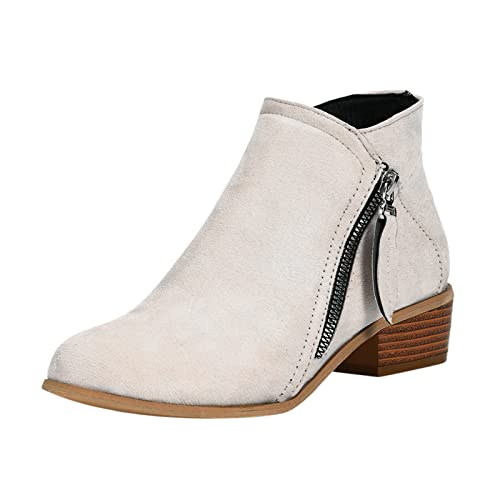 sommerstiefel damen weiss sommerstiefeletten damen lochmuster reitstiefeletten damen 39 overknees stiefel damen sandalen weite h 2023 sommerstiefel damen lochmuster sneaker donna beige 7-Weiß 21.99 von Generisch