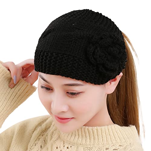 und Winter Warm Strickgarn Stirnband Hut Stirnband Kopfschmuck Bedecktes Stirnbands Winterhaube Herren von Generisch