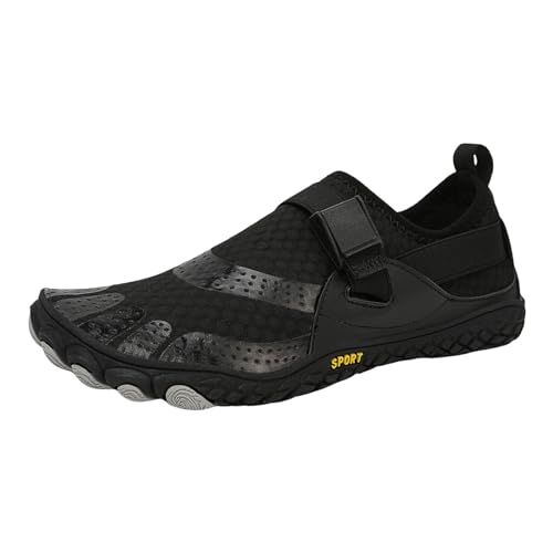 wanderschuhe herren Outdoor Sport Football Schuhe Rutschfest Sportschuhe Fußballschuhe Herren Professionelle Weiche Sohle Freizeitschuhe Weite Breit Trekkingschuhe for Travel Beach Trail Running von Generisch
