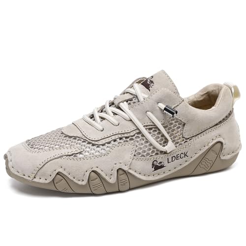 wanderschuhe herren Sportlich StraßEnlaufschuhe Ohne Schnürung Wanderschuhe Flach rutschfest Barfußschuhe Elegant Halbschuhe Cleats Outdoor Athletics Fußballschuhe Wasserdichter Schmerzlindernder von Generisch