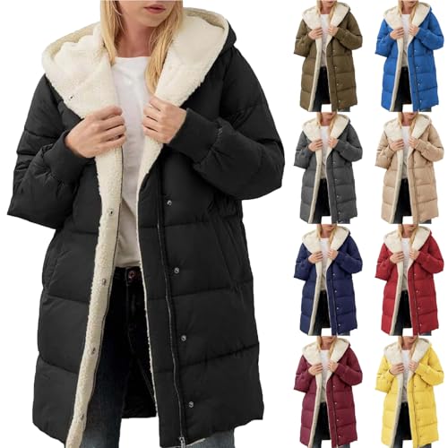 warehouse-deals, damen mode angebote sale, Winterjacke Damen Lang Warm Gefüttert, Winter Warm Wintermantel Parka Jacke Gefütterter Winterparka Mantel Fleecejacke Outdoor, outlet angebote warehouse-deals, damen mode angebote sale, Winterjacke Damen Lang Warm Gefüttert, Winter Warm Wintermantel Parka Jacke Gefütterter Winterparka Mantel Fleecejacke Outdoor, outlet angebote von Generisch