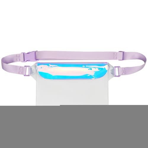 wasserdichte Bauchtaschen Für Damen - wasserdichte Trockentasche,Klare Umhängetasche Mit Verstellbarem Gurt Für Schwimmen Wassersport Schnorcheln Angeln Kajak von Generisch