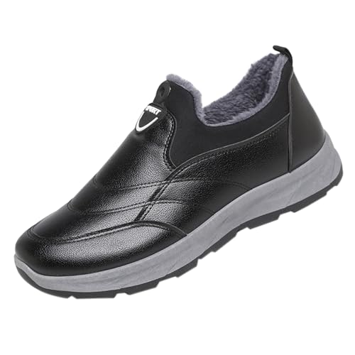 wasserdichte Halbschuhe Herren, Schneeschuhe Herren Gefüttert, Arbeitsschuhe rutschfest Outdoorschuhe Slip Flach Wanderschuhe On Trekkingschuhe Weich Walkingschuhe Einfarbig Schlupfschuhe wasserdichte Halbschuhe Herren, Schneeschuhe Herren Gefüttert, Arbeitsschuhe rutschfest Outdoorschuhe Slip Flach Wanderschuhe On Trekkingschuhe Weich Walkingschuhe Einfarbig Schlupfschuhe von Generisch