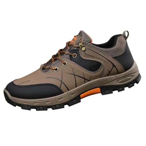 wasserfeste Schuhe Herren Orthopädische Wanderschuhe Herren Wasserdicht Trekking Outdoor Schuhe Ergonomischer Schmerzlindernder Trekkingschuhe Wasserdicht wasserdichte Wanderschuhe von Generisch