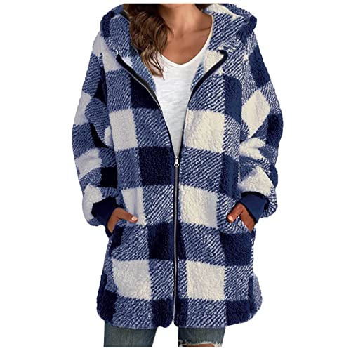 wintermantel aus fleece,cordjacke damen,karo jacke damen gefüttert,frauen jacke winter,wollmantel damen,winterjacke damen lang mit fell,alpaka strickjacke damen,jacke herbst damen,fell für kapuze,jack von Generisch