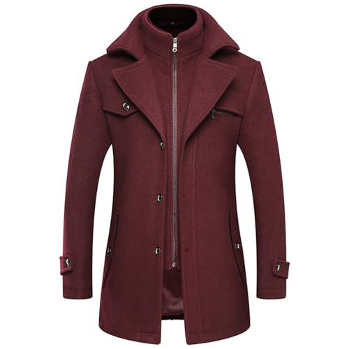 zweiteiliger mantel herren,herren mantel lang,herren steppmantel lang,herren mantel winter,ledermantel herren lang,erkek mont,kurzmantel herren,peacoat,herren wintermantel warm,herren wintermantel von Generisch