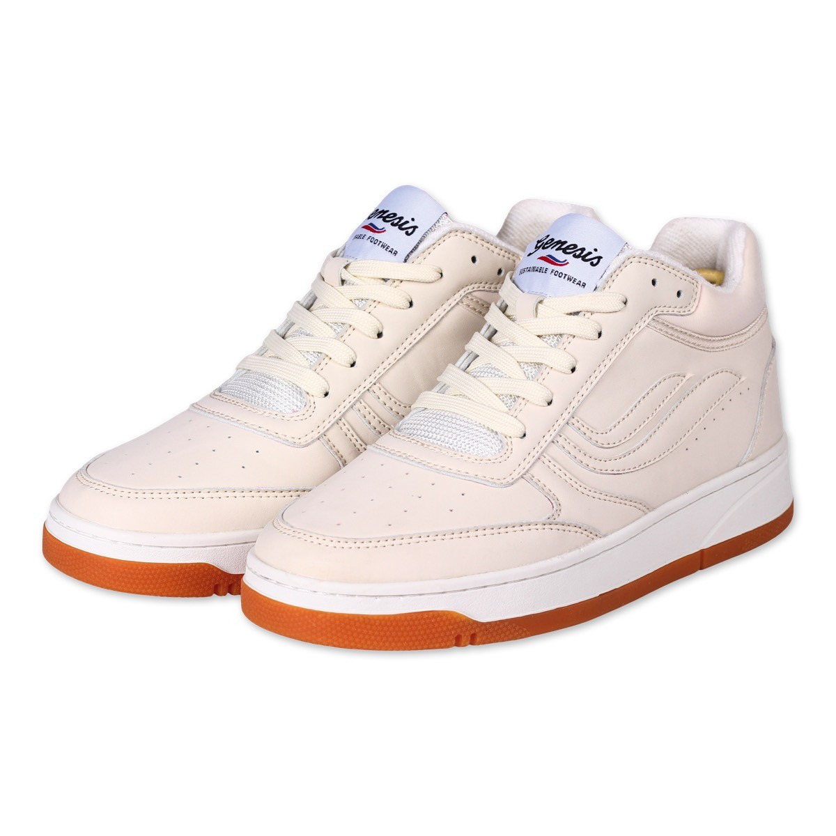 G-Courtking | Genesis | veganer Sneaker | vintage white 42 von Genesis