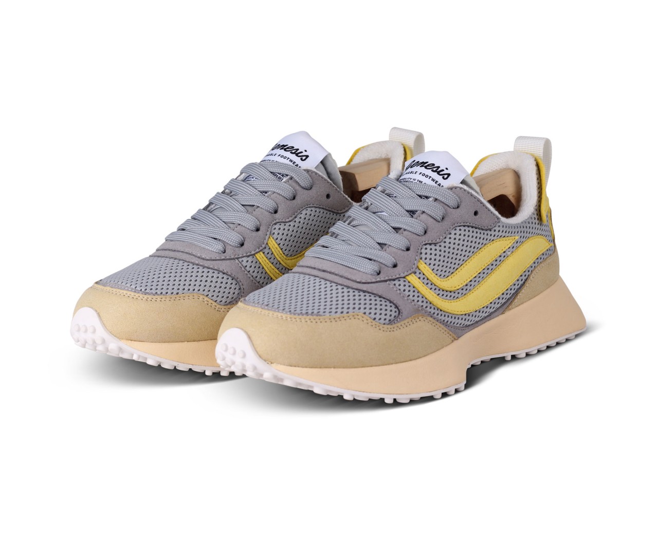 G-MARATHON MULTIPASTEL | Genesis | vegane Sneaker | Camel... 37 von Genesis