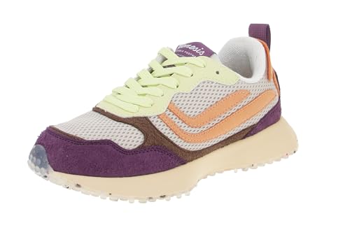 Genesis 1005450 G-Marathon Multi Mesh Hairy - Damen Sneaker - Lime-Apricot, Größe:38 EU von Genesis