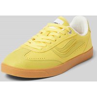 Genesis Sneaker mit Label-Print Modell 'G-VOLLEY' in Gelb, Größe 38 von Genesis