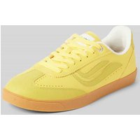 Genesis Sneaker mit Label-Print Modell 'G-VOLLEY' in Gelb, Größe 41 von Genesis