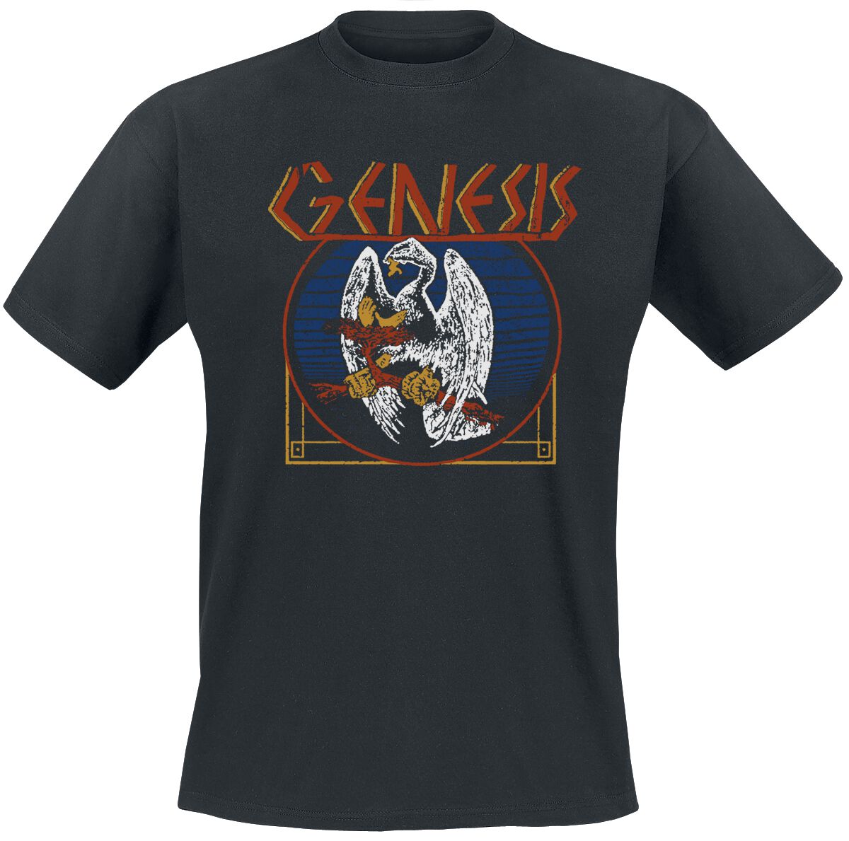 Genesis T-Shirt - Vulture - S bis XXL - für Männer - Größe S - schwarz  - EMP exklusives Merchandise! von Genesis