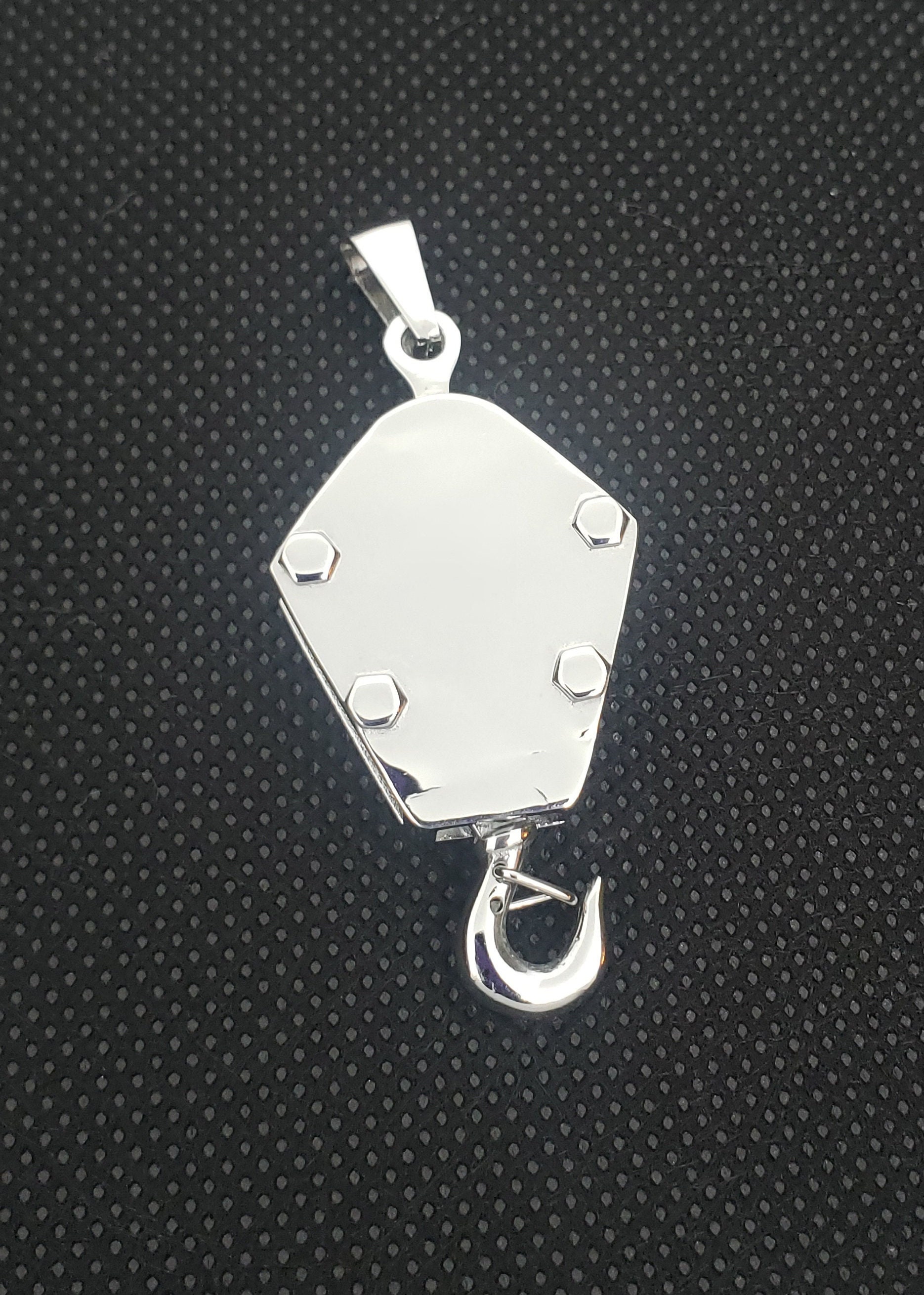 Kranich Hakenflasche Und Kette Kranich Hakenflasche Und Kette von GenesisJllc