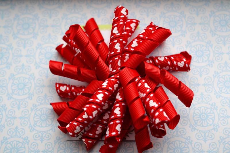 Rot Und Weiße Herzen Korker Clip von GenevaDiva