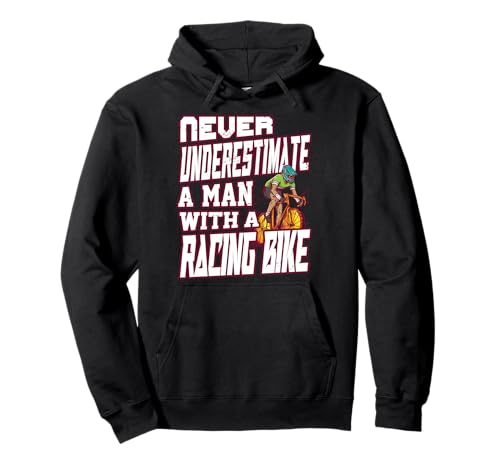Herren Unterschätzen Rennrad Radfahren Rennradfahrer Rennrad Pullover Hoodie Herren Unterschätzen Rennrad Radfahren Rennradfahrer Rennrad Pullover Hoodie von Geniale Rennrad Geschenke für Rennradfahrer