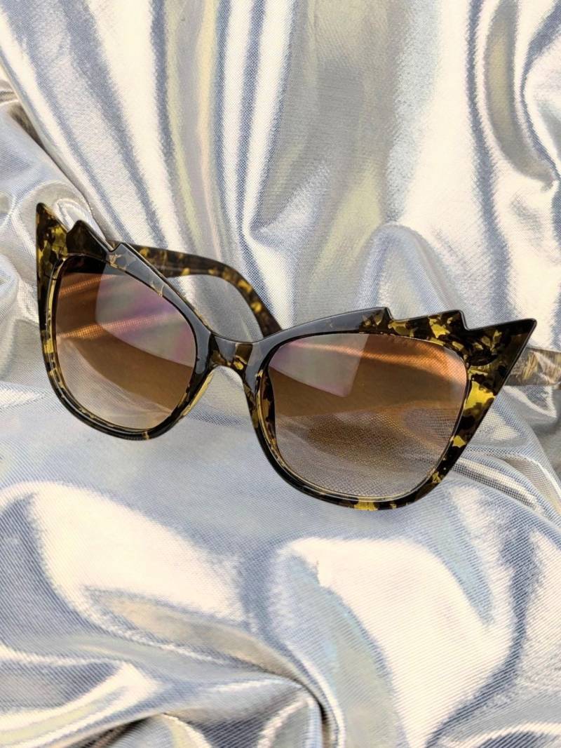 Retro Vintage Style Katzenauge Tiger Sonnenbrille von GenieVintageBerlin