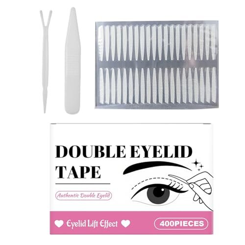 Eyelid Tape | Unsichtbare Augenlid Sticker für natürliche Lidfalten & Lifting Effekt - Haftende Make-up Formung für Reisen Alltag Fitness Training von Genikeer