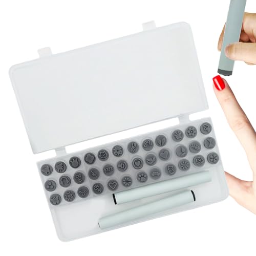 Nagelstift,Design Stempel Kit für Nägel | Kompakte Maniküre-Dekoration Für Frauen Jugendliche Kinder Geschenkidee von Genikeer