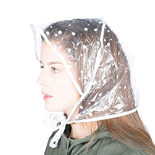 Genius Ideas Damen Capuches de pluie (5) Regenhut, Transparent, Unique von Genius Ideas