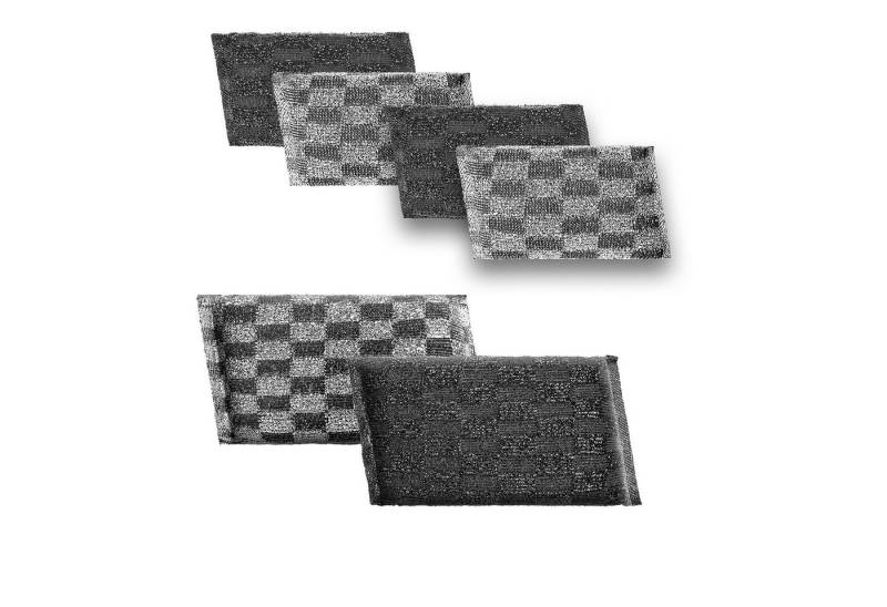 Genius Reinigungsschwamm Genius Clia Genie Spülschwamm 6er Set, Doppelseitiger Putzschwamm, integriertes Spülmittel von Genius