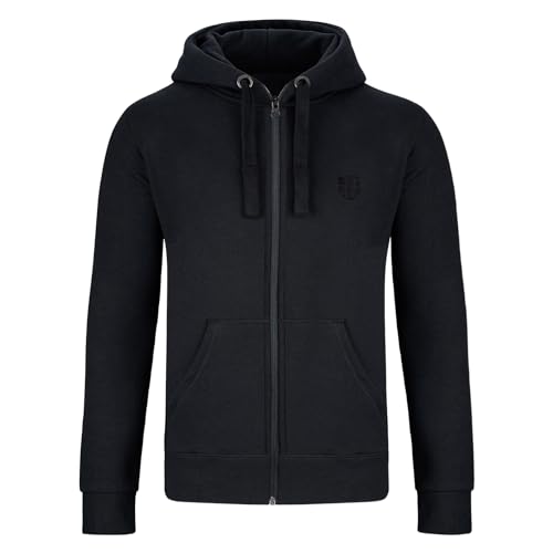 Gennadi Hoppe Herren Trainingsjacke Kapuzenjacke Joggingjacke H6436 schw S von Gennadi Hoppe