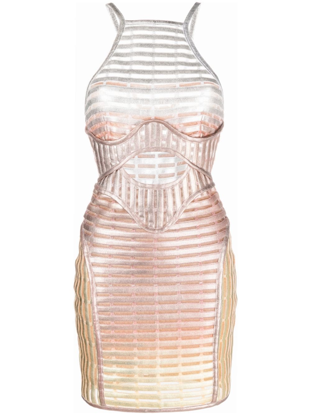 Genny Minikleid mit Cut-Outs - Nude von Genny