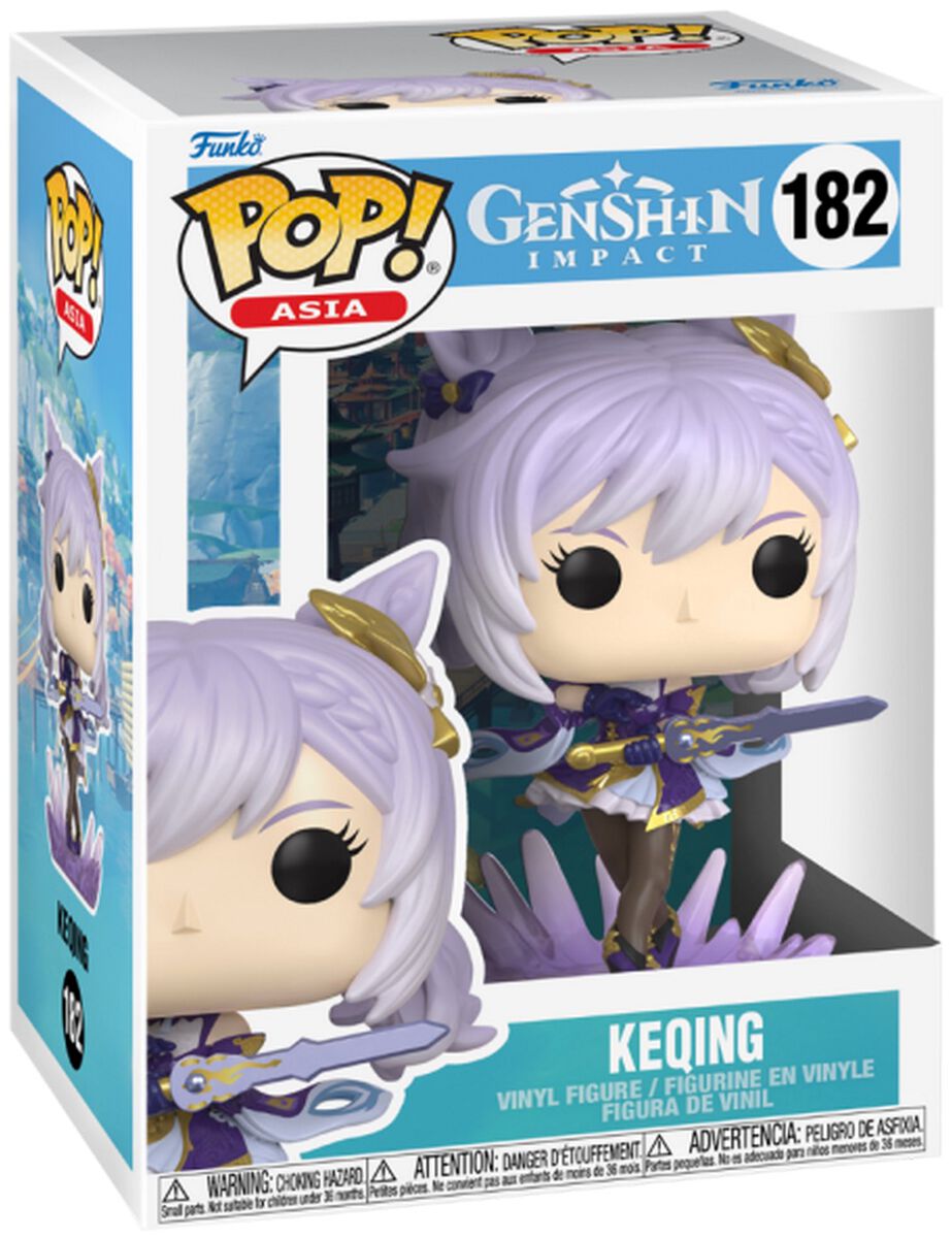 Genshin Impact Keqing Vinyl Figur 182 Funko Pop! multicolor von Genshin Impact