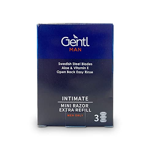 Gentl Gentle Man Mini Razor Extra Refill von Gentl