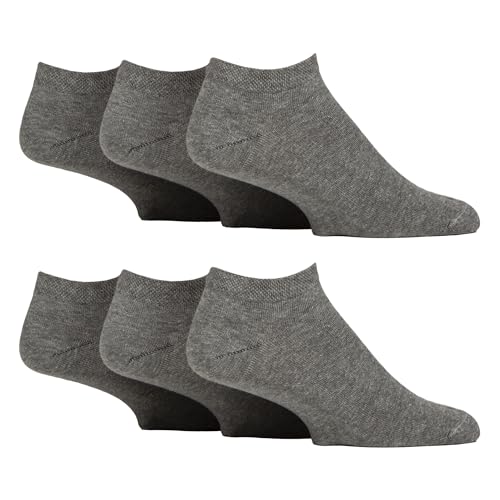 Gentle Grip 6er Pack Diabetikersocken Herren Sneaker Extra Weit Socken Ohne Gummi | Kurz Socken von Gentle Grip