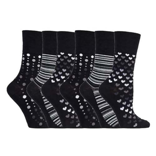 Gentle Grip Damen Socken Gr. 37-42, SOLRM32 von Gentle Grip