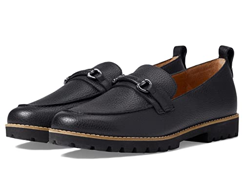 Gentle Souls by Kenneth Cole Damen Eugene Lug Bit Loafer Slipper, Schwarz 1, 38 EU von Gentle Souls by Kenneth Cole