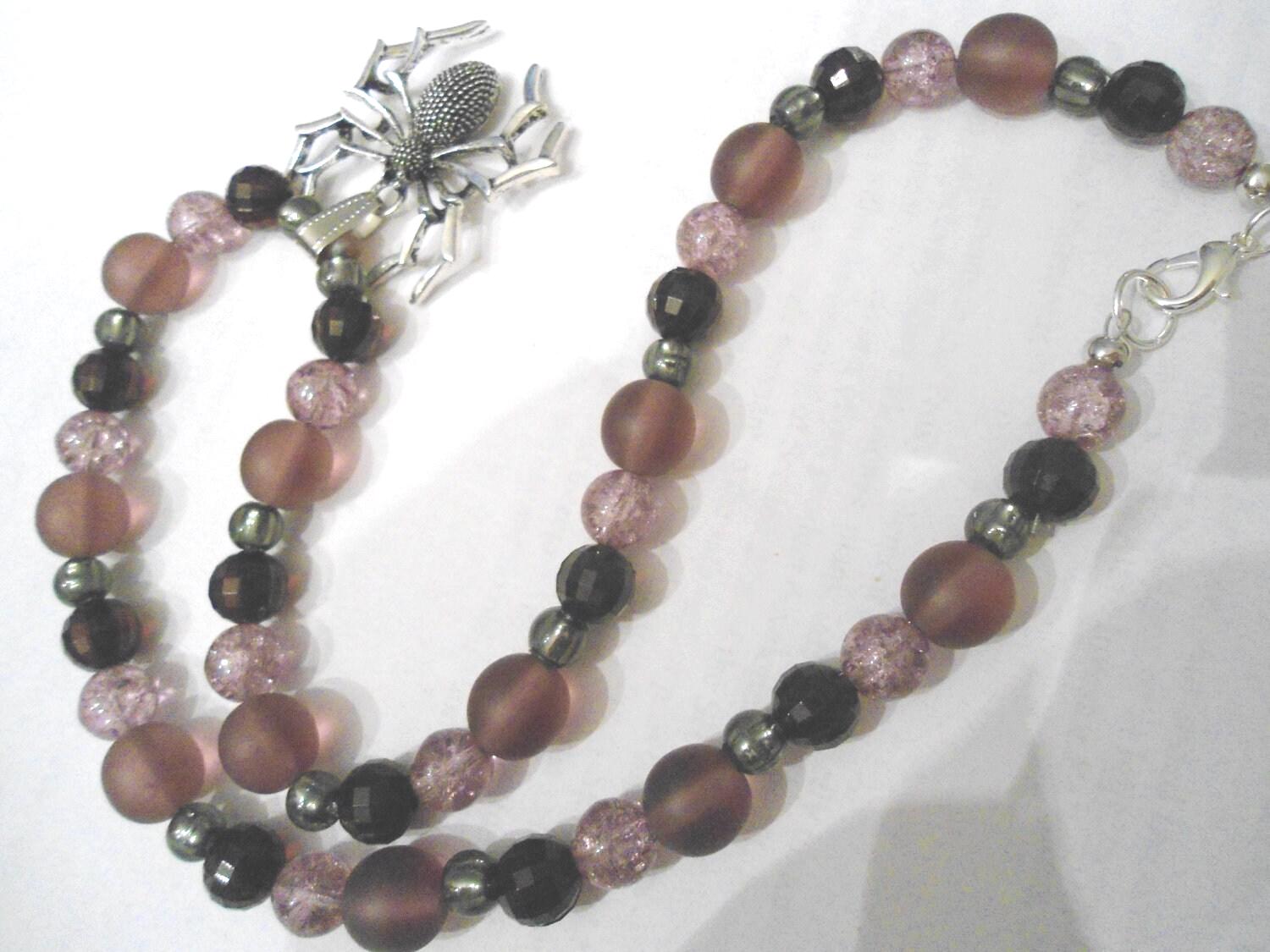 Gruselige Krabbelspinne Halskette Nickel Frei Und Bleifreie Gothic Halloween Kostüm Schmuck Halskette Gruselige Krabbelspinne Halskette Nickel Frei Und Bleifreie Gothic Halloween Kostüm Schmuck Halskette von GentleHeartJewelry
