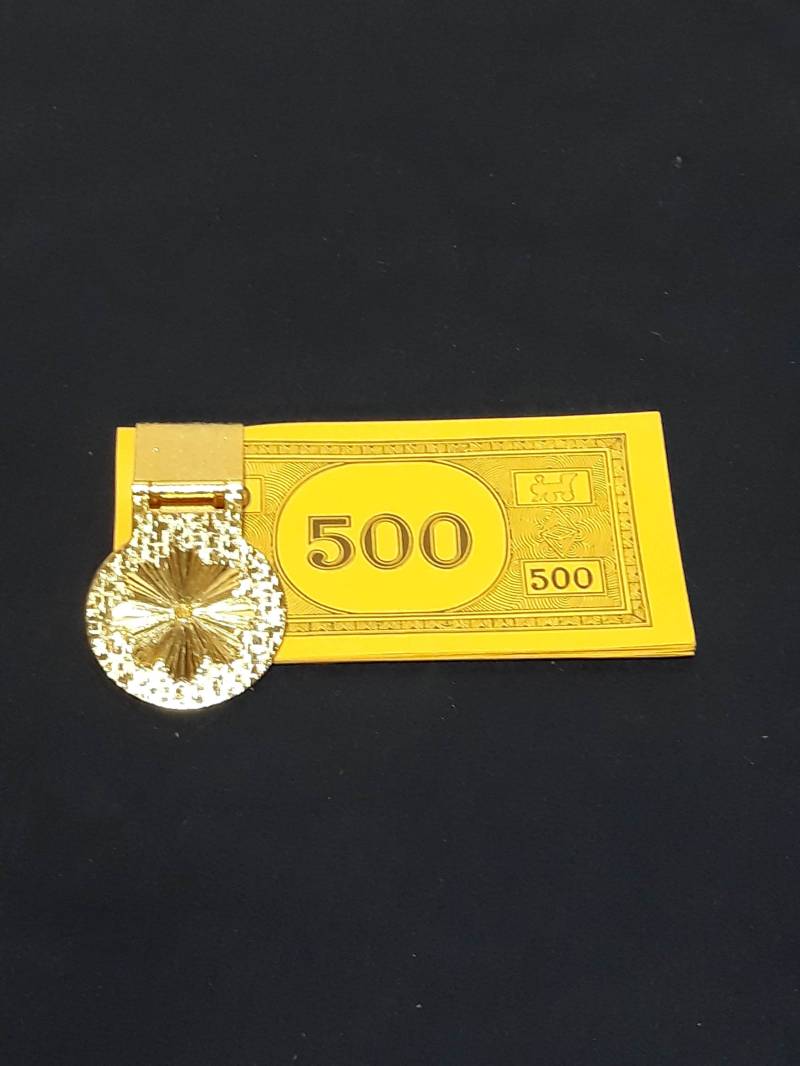 Gold Überzogene Klappbare Sunburst Money Clip, Herren Accessoires, Geldhalter, Dollar Bill Clip, Bräutigam Geschenke, Sun Burst Design von GentleMenShop