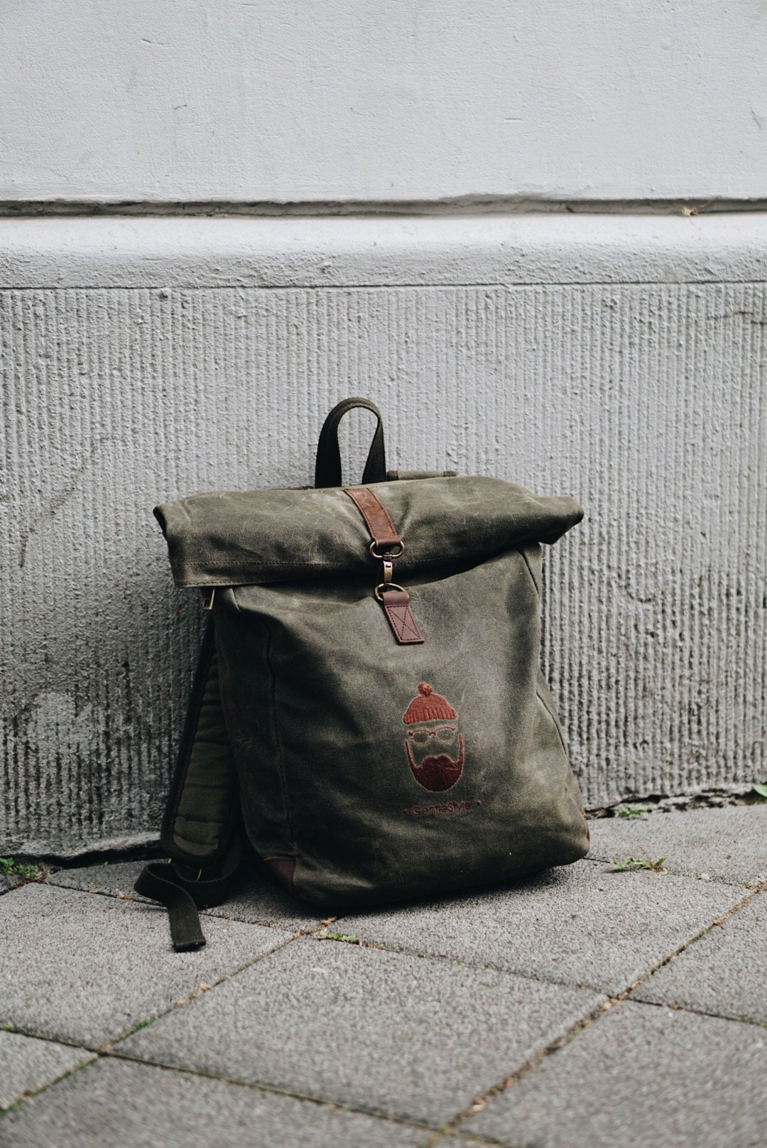 Gentlestyle Waxed Backpack, Rucksack von GentleStyleWorld
