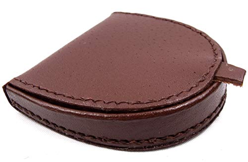Gents Leather Belts - Herren Münzbörse Echtes Leder Großes Etui - Large 9cm x 8cm, Marron Clair Gents Leather Belts - Herren Münzbörse Echtes Leder Großes Etui - Large 9cm x 8cm, Marron Clair von Gents Leather Belts
