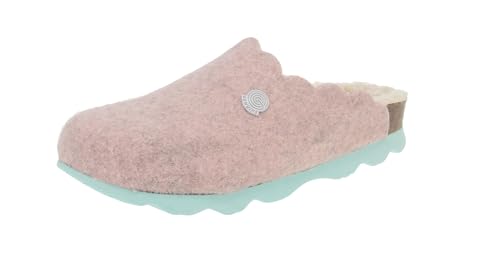 Genuins G105492 Candy Felt - Damen Schuhe Hausschuhe - Pink, Größe:38 EU von Genuins