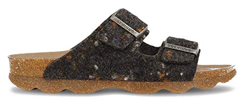 Genuins Hawaii Spot Antracita & XTR Reciclado Recycling-Filz 44 EU von Genuins