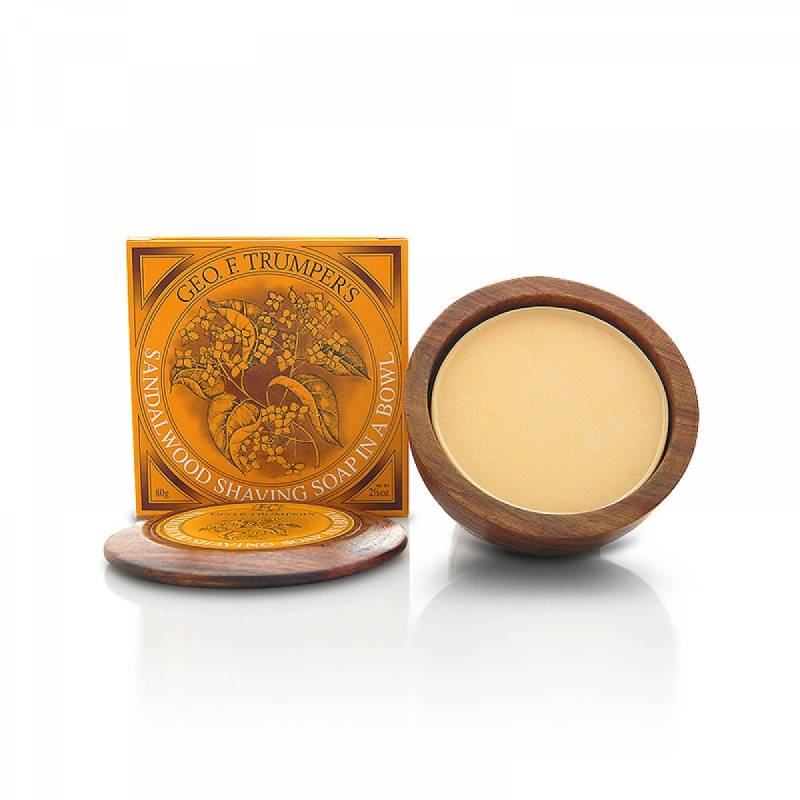 Geo F Trumper Sandalwood Rasierseifen in Holzschale Geo F Trumper Sandalwood Rasierseifen in Holzschale von Geo F Trumper
