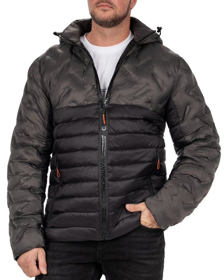 Geo Norway Allwetterjacke Herren Jacke baburator (1-St) mit abnehmbarer Kapuze von Geo Norway