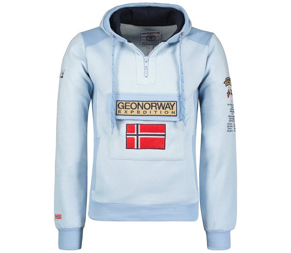 Geo Norway Kapuzenpullover Herren Hoodie brgymclass (Geographical Norway, 1-tlg) Mit Kapuze von Geo Norway