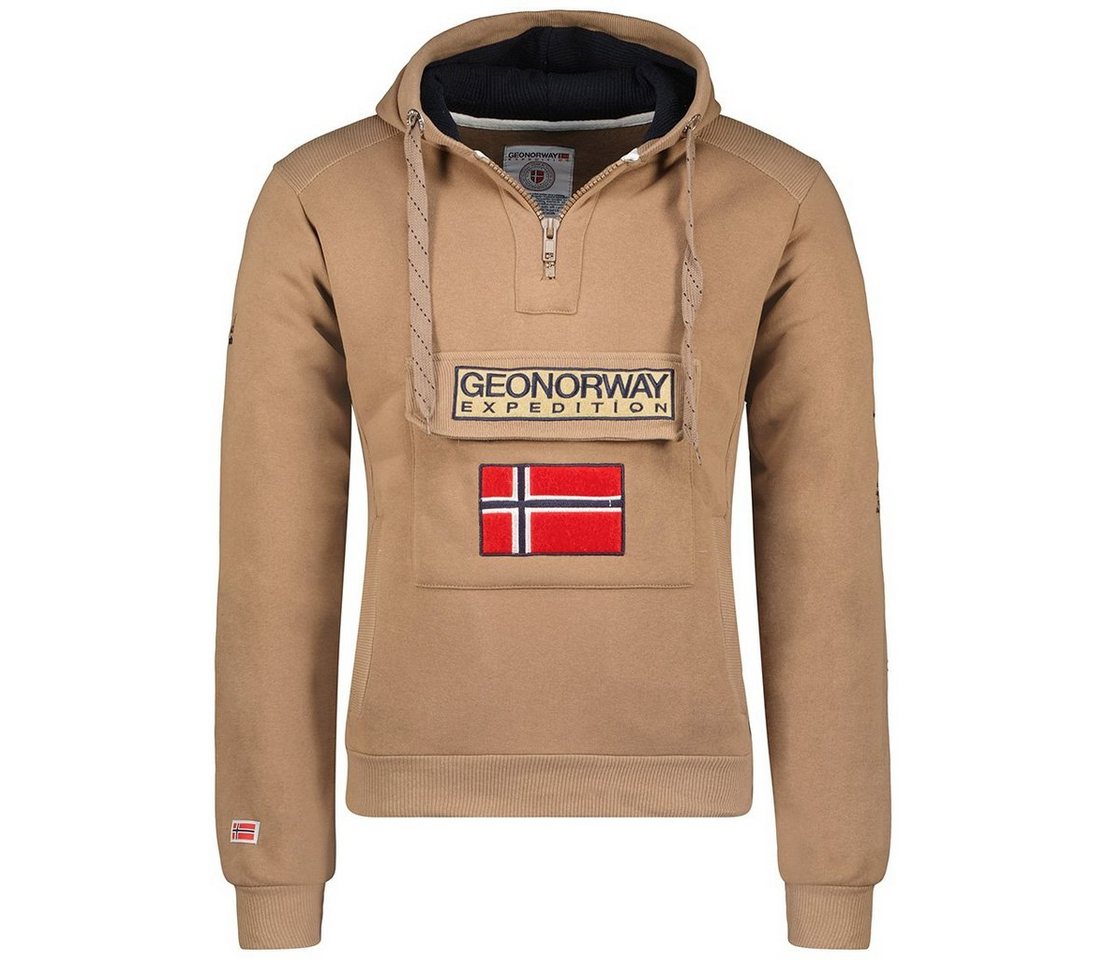 Geo Norway Kapuzenpullover Herren Hoodie brgymclass (Geographical Norway, 1-tlg) Mit Kapuze von Geo Norway