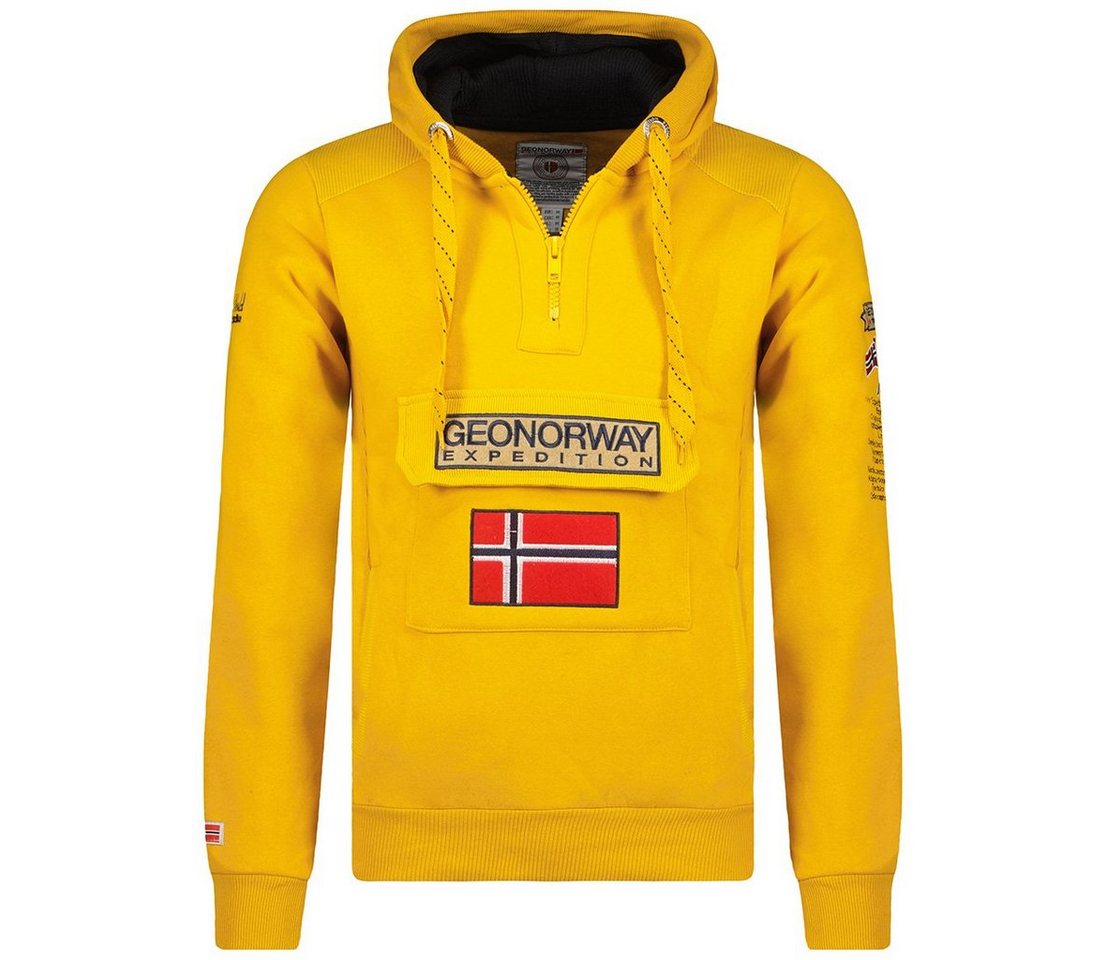 Geo Norway Kapuzenpullover Herren Hoodie brgymclass (Geographical Norway, 1-tlg) Mit Kapuze von Geo Norway