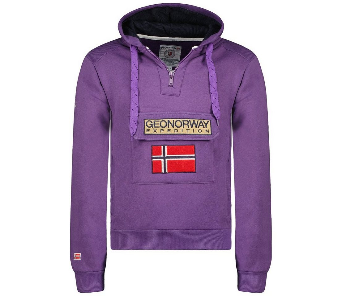 Geo Norway Kapuzenpullover Herren Hoodie brgymclass (Geographical Norway, 1-tlg) Mit Kapuze von Geo Norway