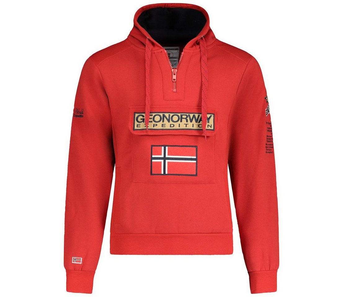 Geo Norway Kapuzenpullover Herren Hoodie brgymclass (Geographical Norway, 1-tlg) Mit Kapuze von Geo Norway